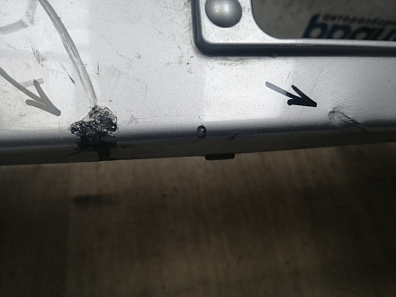 BA000182; Бампер передний; без паркт.; под омыват. (52119-05190) для Toyota Avensis/БУ; Оригинал; Р1, Мелкий дефект; 