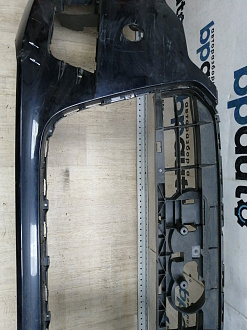 BA000162; Бампер передний; под паркт.; под омыват. (4G0 807 437) для Audi A6 C7/БУ; Оригинал; Р1, Мелкий дефект; 