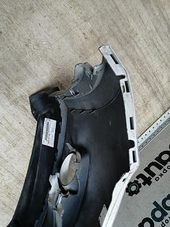 AA045474; Бампер передний, Sport-Style; без паркт.; под омыват. (5N0807221) для Volkswagen Tiguan I (2007- 2011)/БУ; Оригинал; Р1, Мелкий дефект; 