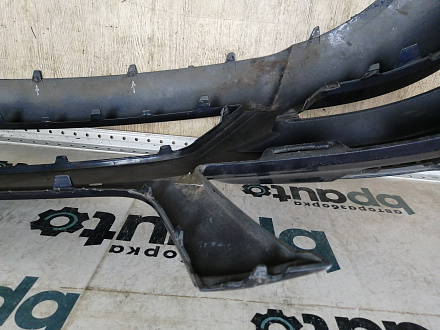 BA000077; Бампер передний, AMG; под паркт.; под омыват. (A2048807847) для Mercedes-Benz C-klasse III рест. (W204) (2011-2015)/БУ; Оригинал; Р2, Удовлетворительное; 