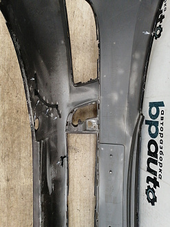 AA039657; Бампер передний; без паркт.; без омыват. (1Z0 807 221 M) для Skoda Octavia/БУ; Оригинал; Р1, Мелкий дефект; 