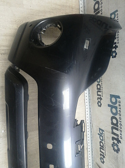 AA045965; Бампер передний; под паркт.; под омыват. (52119-60G50) для Toyota Land Cruiser Prado 150 рест. (2013 — 2017)/БУ; Оригинал; Р1, Мелкий дефект; 