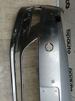 BA000224; Бампер передний; под паркт.; под омыват. (5G0807221) для Volkswagen Golf/БУ; Оригинал; Р1, Мелкий дефект; 