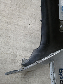 AA045802; Бампер задний; без паркт. (52159-02400) для Toyota Auris I (2007- 2010)/БУ; Оригинал; Р1, Мелкий дефект; 