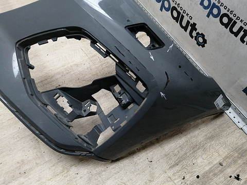 Фотография детали AA045382; Бампер передний; под омыват. (80A807437P) для Audi Q5 II рест. (2020-2025)/БУ; Оригинал; Р1, Мелкий дефект; . Фото номер 2