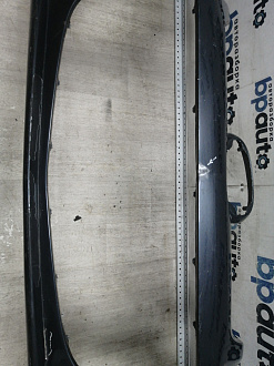 AA045729; Бампер передний; без паркт.; под омыват. (EH44-50031) для Mazda CX-7 I рест. (2009-2012)/БУ; Оригинал; Р1, Мелкий дефект; 