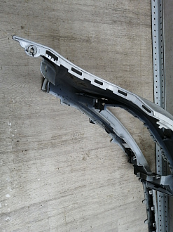 AA045817; Бампер передний; под паркт.; под омыват. (3C8807221F) для Volkswagen Passat CC рест. (2012-2017)/БУ; Оригинал; Р1, Мелкий дефект; 