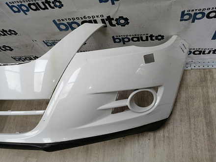 AA044690; Бампер передний, Sport-Style; без паркт.; под омыват. (5N0807221) для Volkswagen Tiguan I (2007- 2011)/БУ; Оригинал; Р1, Мелкий дефект; 