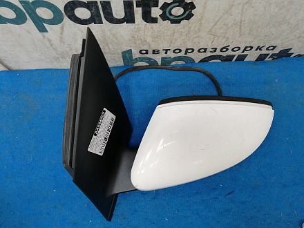 AA034902; Зеркало левое, с повторителем поворота (6R1 857 507) для Volkswagen Polo V Hatchback (2009-2013)/БУ; Оригинал; Р1, Мелкий дефект; 