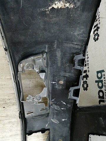 Фотография детали AA044459; Бампер передний; под паркт.; под омыват. (20845711) для Cadillac SRX/БУ; Оригинал; Р1, Мелкий дефект; . Фото номер 35