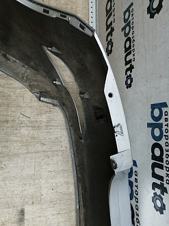 BA000141; Бампер задний; под паркт. (86611-4L500) для Hyundai Solaris I рест. Sedan (2014- 2016)/БУ; Оригинал; Р1, Мелкий дефект; 