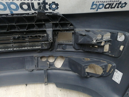 AA045717; Бампер передний; без паркт.; без омыват. (7E0807221) для Volkswagen/БУ; Оригинал; Р1, Мелкий дефект; 