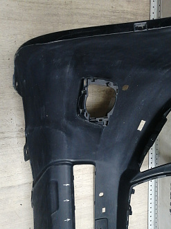 AA046185; Бампер передний; под паркт.; под омыват. (52119-60E01) для Toyota Land Cruiser Prado 150 (2010 — 2013)/БУ; Оригинал; Р1, Мелкий дефект; 