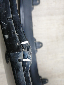 BA000120; Бампер передний; под паркт.; под омыват. (52119-06C40) для Toyota Camry/БУ; Оригинал; Р1, Мелкий дефект; 