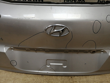 AA037860; Крышка багажника (73700-M0000) для Hyundai Creta I (2016-2021)/БУ; Оригинал; Р1, Мелкий дефект; 