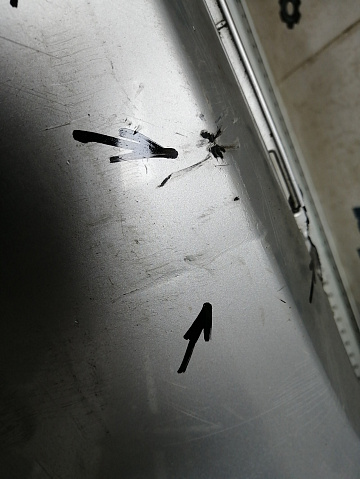 Фотография детали AA045137; Бампер передний; под паркт.; под омыват. (52119-0T020) для Toyota Venza/БУ; Оригинал; Р2, Удовлетворительное; . Фото номер 33