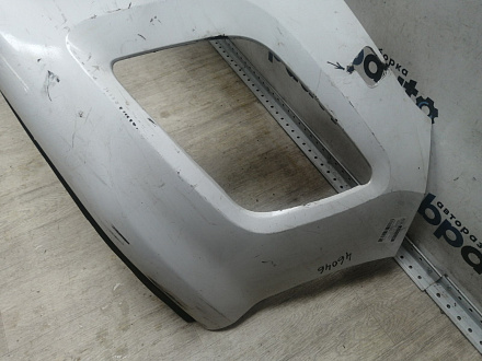 AA046046; Бампер передний; без паркт.; под омыват. (9674576177) для Peugeot 308 I рест. (2011-2015)/БУ; Оригинал; Р2, Удовлетворительное; 