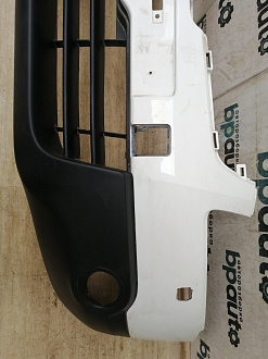 AA032946; Бампер передний; без паркт.; под омыват. (62022-JD00H) для Nissan Qashqai/БУ; Оригинал; Р1, Мелкий дефект; 