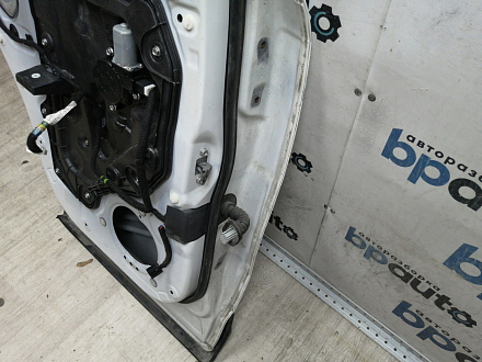 AA045166; Дверь задняя левая (KD53-73010) для Mazda CX-5/БУ; Оригинал; Р0, Хорошее; (34K) Белый перламутр