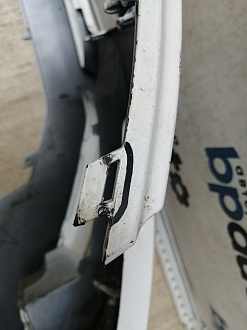 AA045675; Бампер передний; без паркт.; под омыват. (8K0 807 437 A) для Audi A4 B8/БУ; Оригинал; Р1, Мелкий дефект; 