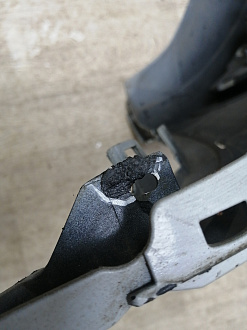 AA045810; Бампер передний,  S-line; без паркт.; под омыват. (8U0 807 437 D) для Audi Q3 I (2011-2014)/БУ; Оригинал; Р2, Удовлетворительное; 