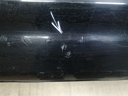 AA046257; Бампер задний; без паркт. (BS71-F17906-A) для Ford Mondeo Sedan IV рест. (2010- 2014)/БУ; Оригинал; Р1, Мелкий дефект; 