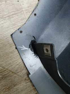 AA045606; Бампер передний, S-line; под паркт.; под омыват. (8T0 807 437 D) для Audi A5/БУ; Оригинал; Р1, Мелкий дефект; 