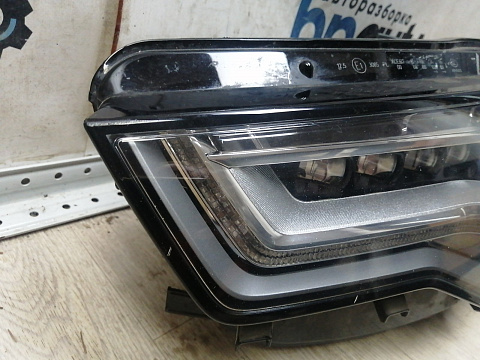 Фотография детали AA000207; Фара левая, светодиодная (4G0 941 033) для Audi A6 C7/БУ; Оригинал; Р2, Удовлетворительное; . Фото номер 5