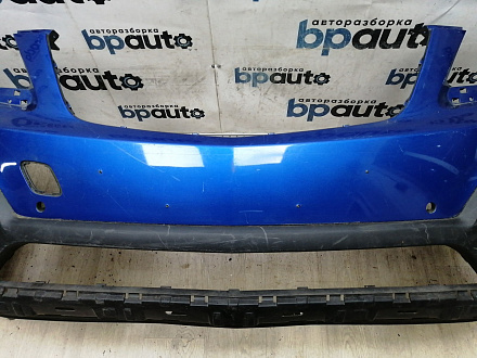 AA044991; Бампер передний; под паркт.; под омыват. (95122388) для Opel Mokka (2012 - 2015)/БУ; Оригинал; Р1, Мелкий дефект; 