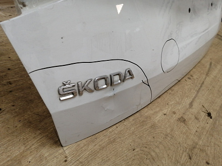 Крышка багажника Шкода Kodiaq I 2016- 2021, б/у, фото 13
