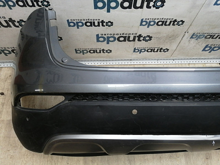 AA045337; Бампер задний (86611-2W000) для Hyundai Santa Fe III (2012 - 2015)/БУ; Оригинал; Р1, Мелкий дефект; 