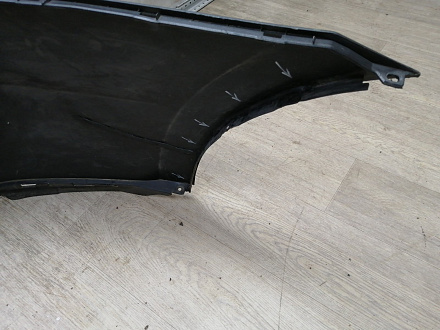 AA044922; Бампер задний; без паркт. (86611-2B700) для Hyundai Santa Fe II рест. (2010-2012)/БУ; Оригинал; Р2, Удовлетворительное; 