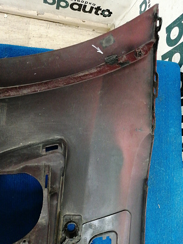 Фотография детали AA043302; Бампер передний - левая часть; под паркт.; под омыват. (8R0 807 437) для Audi Q5 I (2008-2012)/БУ; Оригинал; Р1, Мелкий дефект; . Фото номер 13