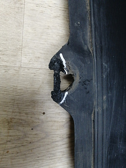 AA045709; Бампер передний; под паркт.; под омыват. (62022-1BA0H) для Infiniti/БУ; Оригинал; Р1, Мелкий дефект; 