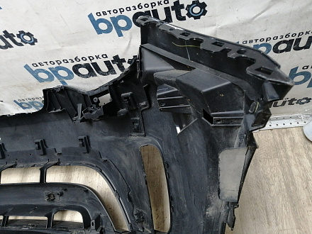 AA046068; Бампер передний; под паркт.; под омыват. (HY32-17F003-AAW) для Land Rover Discovery V L462 (2017 - 2020)/БУ; Оригинал; Р1, Мелкий дефект; 