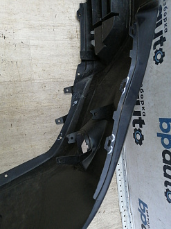 AA046417; Бампер передний; без паркт.; под омыват. (57704-FJ010) для Subaru XV I (2011-2016)/БУ; Оригинал; Р1, Мелкий дефект; 