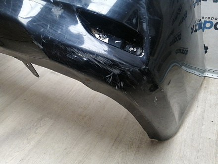 AA045905; Бампер задний; без паркт. (52159-12B30) для Toyota Corolla 150 рест. (2010-2013)/БУ; Оригинал; Р1, Мелкий дефект; 