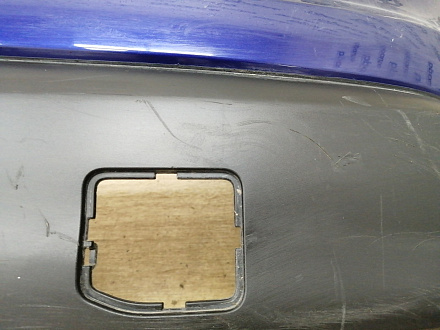 AA032586; Бампер задний, 9 отв. под расшир.; под паркт. (85022-4EA0H) для Nissan Qashqai II (2014-2018)/БУ; Оригинал; Р1, Мелкий дефект; 