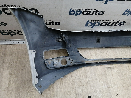 BA000227; Бампер передний; под паркт.; под омыват. (5G0807221) для Volkswagen Golf/БУ; Оригинал; Р1, Мелкий дефект; 