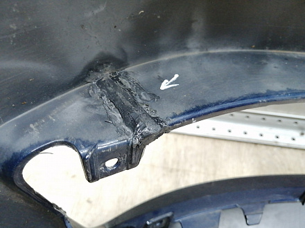 AA045426; Бампер передний, AMG; под паркт.; под омыват. (A2048807847) для Mercedes-Benz C-klasse III рест. (W204) (2011-2015)/БУ; Оригинал; Р1, Мелкий дефект; 