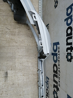 BA000137; Бампер передний; под паркт.; под омыват. (8R0 807 437 M) для Audi Q5 I рест. (2012-2017)/БУ; Оригинал; Р1, Мелкий дефект; 