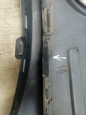 Фотография детали AA045713; Бампер передний, GTI; под паркт.; под омыват. (5K0807221T) для Volkswagen Golf/БУ; Оригинал; Р1, Мелкий дефект; . Фото номер 18