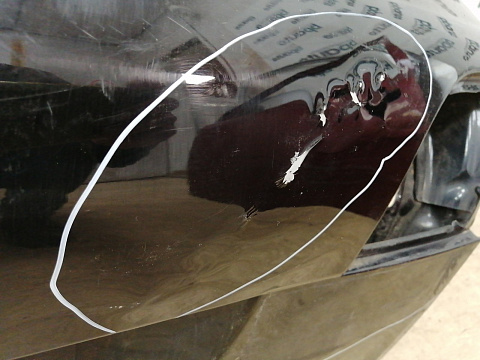 Фотография детали AA038036; Крышка багажника (8P4827023D) для Audi A3 8P/БУ; Оригинал; Р3, Под восстановление; . Фото номер 10