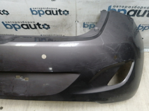Фотография детали AA046264; Бампер задний; под паркт. (86611-A6000) для Hyundai I 30/БУ; Оригинал; Р2, Удовлетворительное; . Фото номер 3