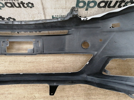 AA036392; Бампер передний; под паркт.; под омыват. (52119-58320) для Toyota Alphard II (2010 — 2014)/БУ; Оригинал; Р1, Мелкий дефект; 