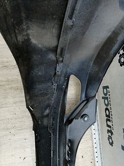 AA044899; Бампер задний; без паркт. (52159-0R150) для Toyota Rav4 40 рест. (2015 — 2019)/БУ; Оригинал; Р1, Мелкий дефект; 