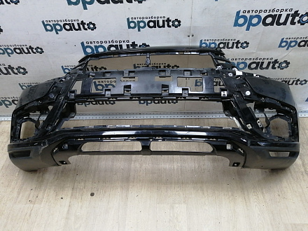 AA044809; Бампер передний; без паркт.; без омыват. (6400J025ZZ) для Mitsubishi ASX I рест.2 (2016- 2019)/БУ; Оригинал; Р1, Мелкий дефект; 