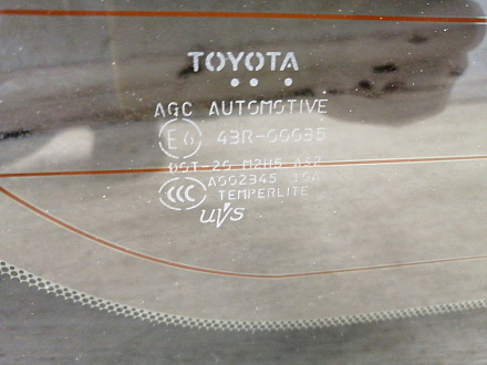 AA033665; Стекло крышки багажника (68105-60190) для Toyota Land Cruiser Prado/БУ; Оригинал; Р0, Хорошее; 