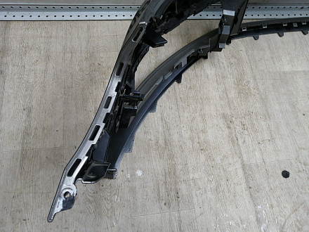 AA045885; Бампер передний; под паркт.; под омыват. (3C8807221F) для Volkswagen Passat CC рест. (2012-2017)/БУ; Оригинал; Р1, Мелкий дефект; 