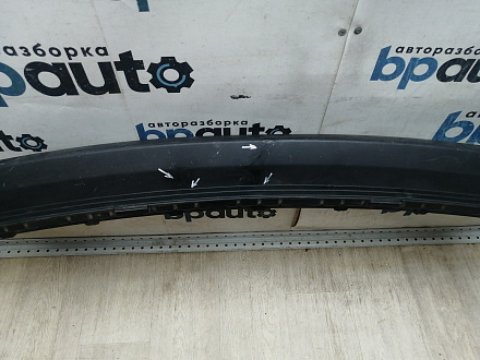 AA046000; Юбка переднего бампера (52129-0E010) для Toyota Highlander III (2014 — 2016)/БУ; Оригинал; Р2, Удовлетворительное; 